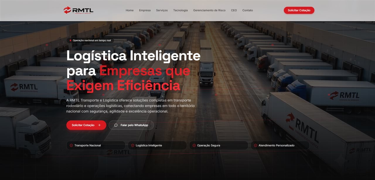 Projeto RMTL Transportes — Amigo Suporte